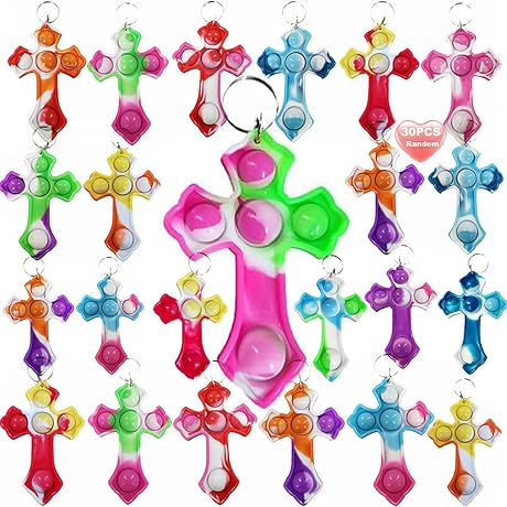 Goodangie00 Cross Pop It Keychain