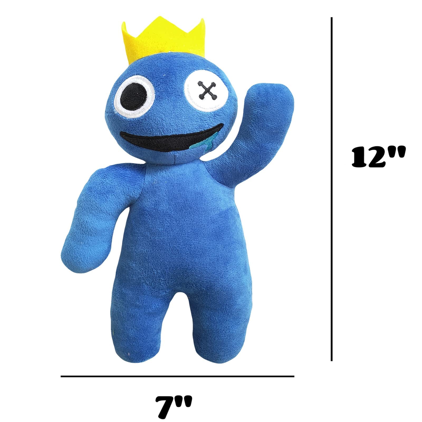 Buy Acbxm Rainbow Friends Plush Character Blue - Cute Action