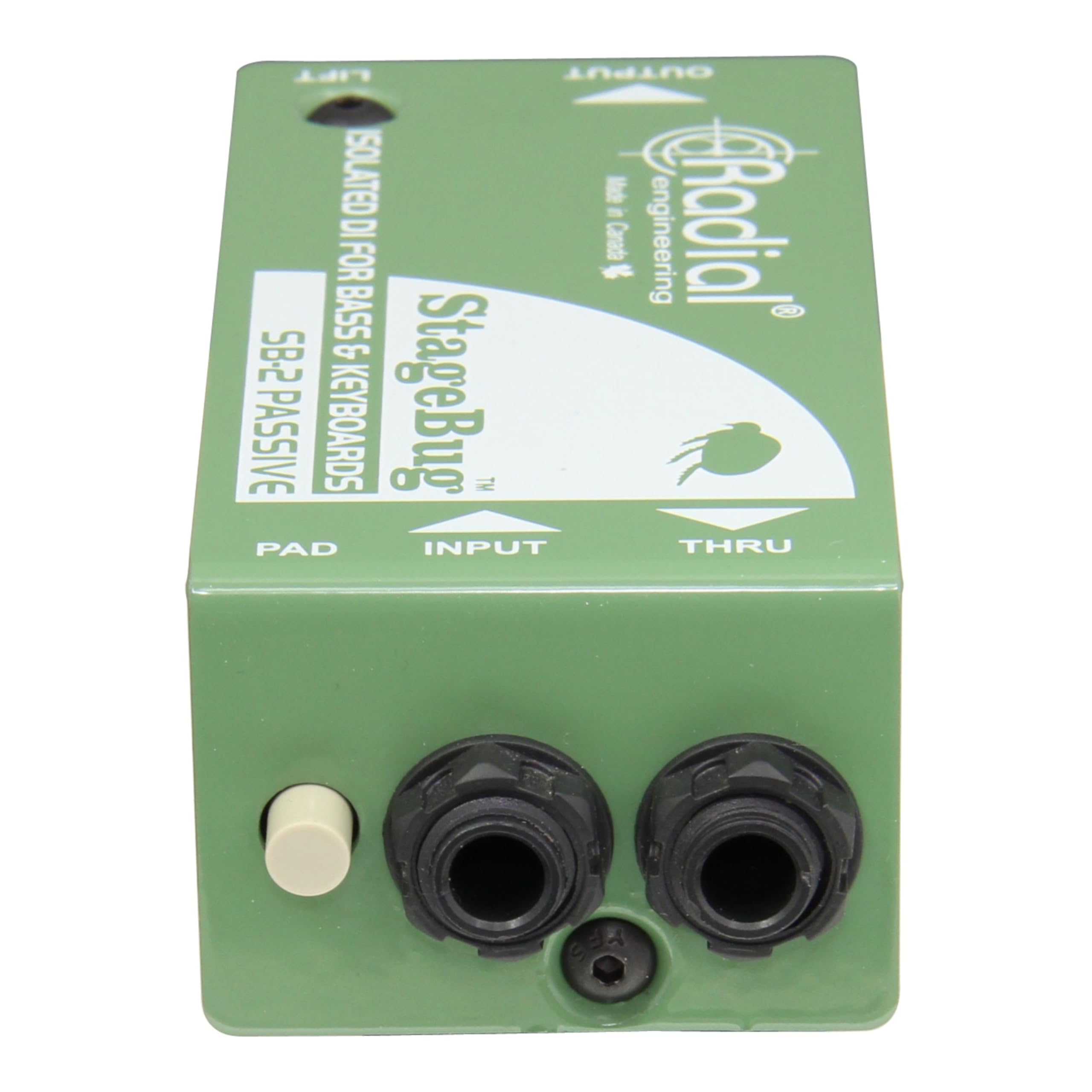 ギター Radial StageBug SB-2 Radial StageBug SB-2 Caixa direta de instrumento passivo de 1