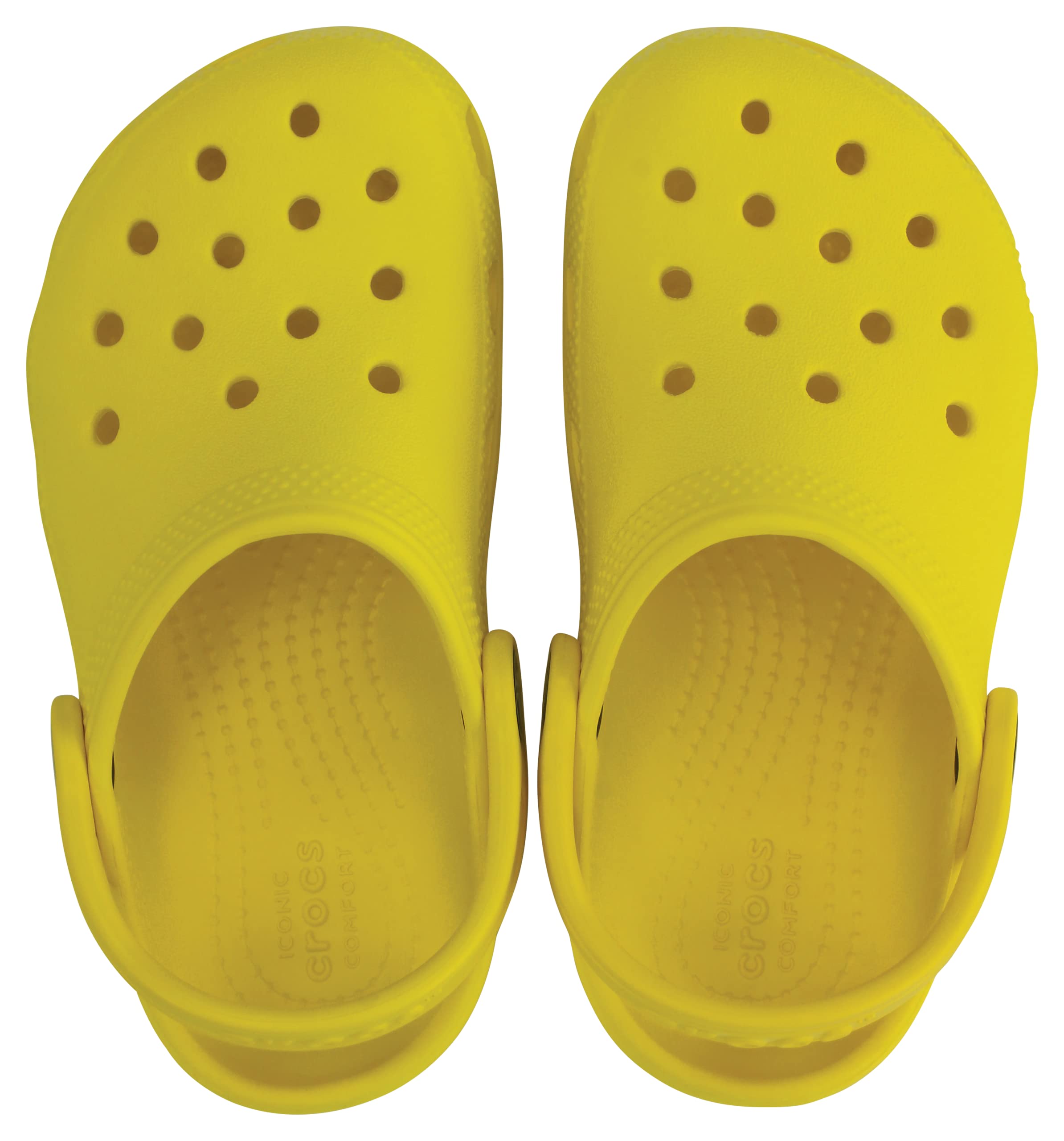 Crocs Classic Clog T, Zuecos Unisex niños, Lemon, 27/28 EU