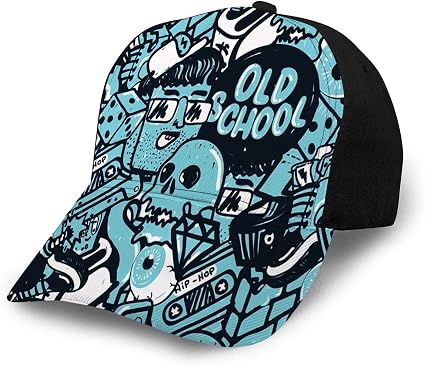 Amazon.com: Adjustable Baseball Cap Hats Original Youth Patterns