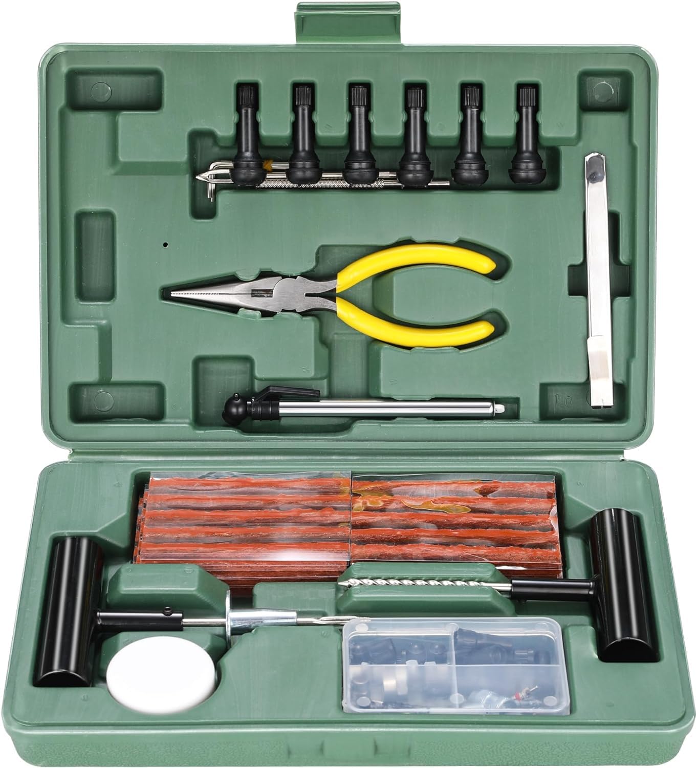 JECOMPRIS Reifenreparatur-Set 4-teilig - Mit Schleifkopf Für Pneumatikwerkzeuge