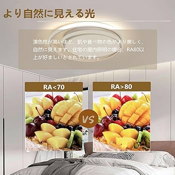 Amazon.co.jp : NJTOZXZC シーリングライト LED アッパーライト