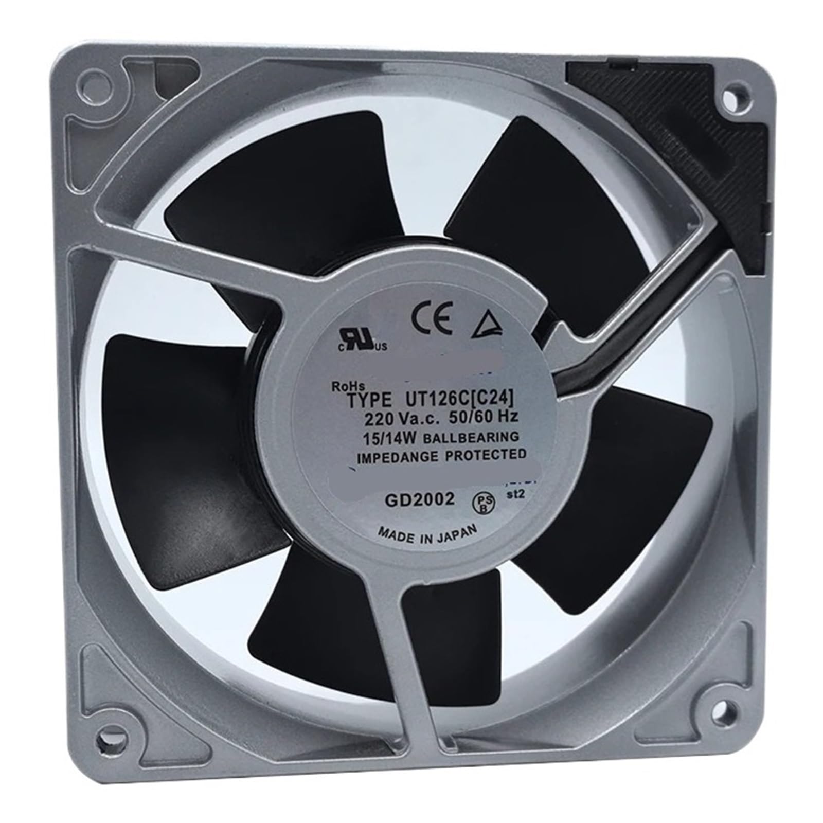 YMUGUEGH UT126C[C24] 120mm 220V AC Cooling Fan, 120x120x38mm