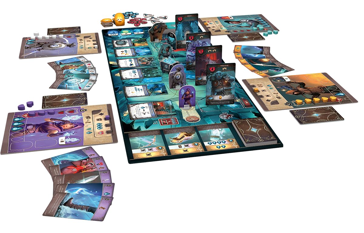 Rebel, Dungeon Legends, Kennerspiel, Brettspiel, 1-4 Spieler, ab 10+ Jahren, 60-90 Minuten, Deutsch
