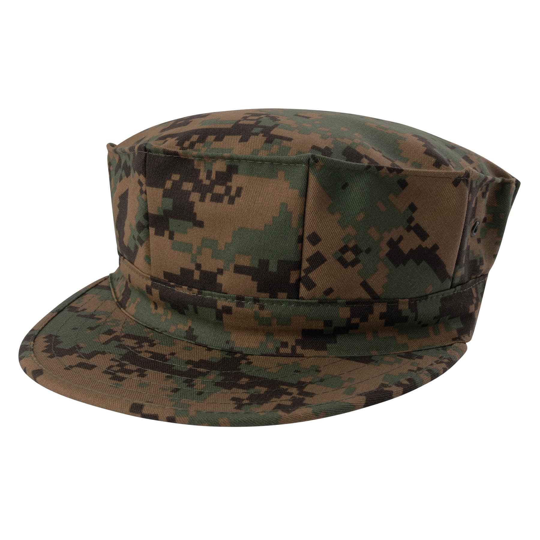 Rothco Men's Woodland Digital 5663 Cam Marine Corps Cap No Emblem (Large) Camo