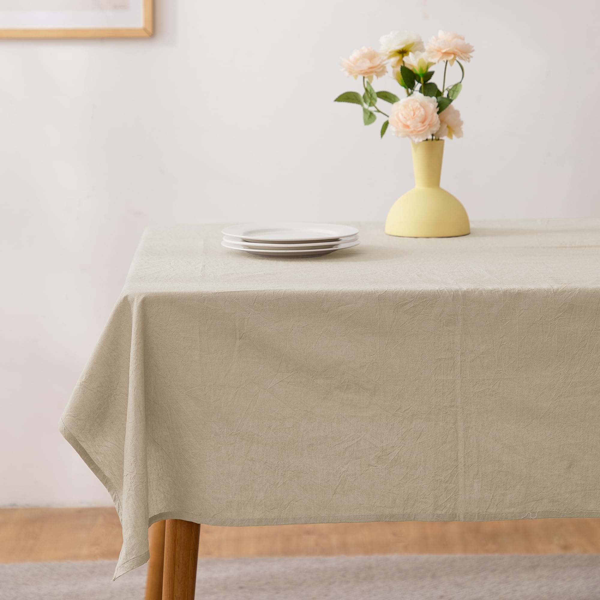 Linen Tales - linnen tafelkleed - white - 250 x 140 cm | K'OOK