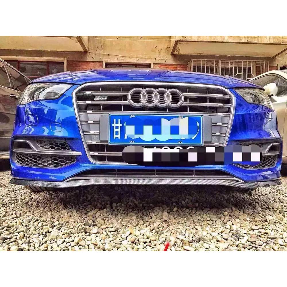 HUBUISH Universal Car carbon fiber front lip,Front Bumper Lip,Carbon