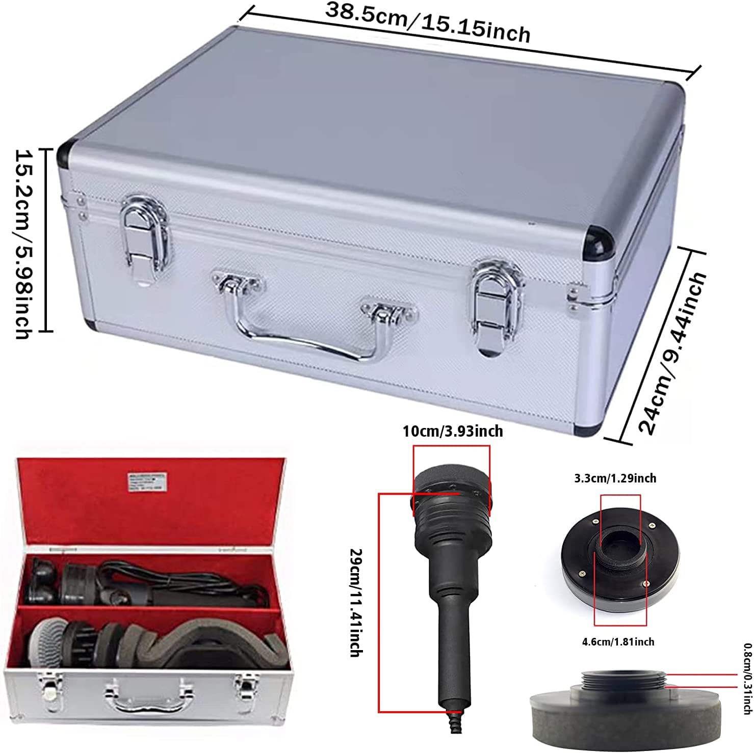 Elitzia Massage Machine Vibration Massager Cellulite Remove Deep Tissue Slimming Product Professional Muscle Relief Massage at Home ET2008C - Image 3