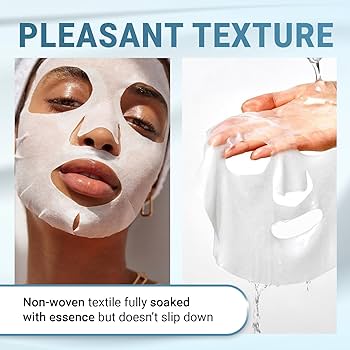 Amazon.com : VIABEAUTY 8 Pack Hyaluronic Acid Face Mask with