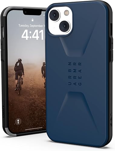 Miniatura 8 de URBAN ARMOR GEAR UAG - Funda diseñada para iPhone 14 Plus, verde oliva de 6.7 pulgadas, elegante civil, ultra delgada, resistente a los impactos, a