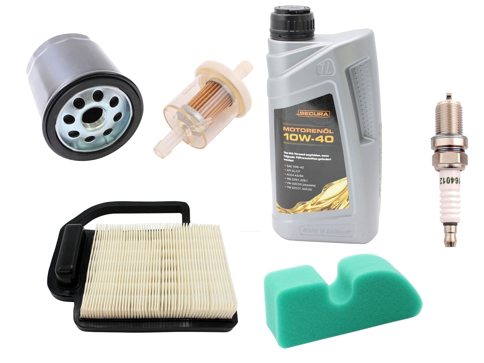 SECURA Wartungs-Set kompatibel mit Husqvarna CTH172 LTH151 CTH151 mit Kohler Motor