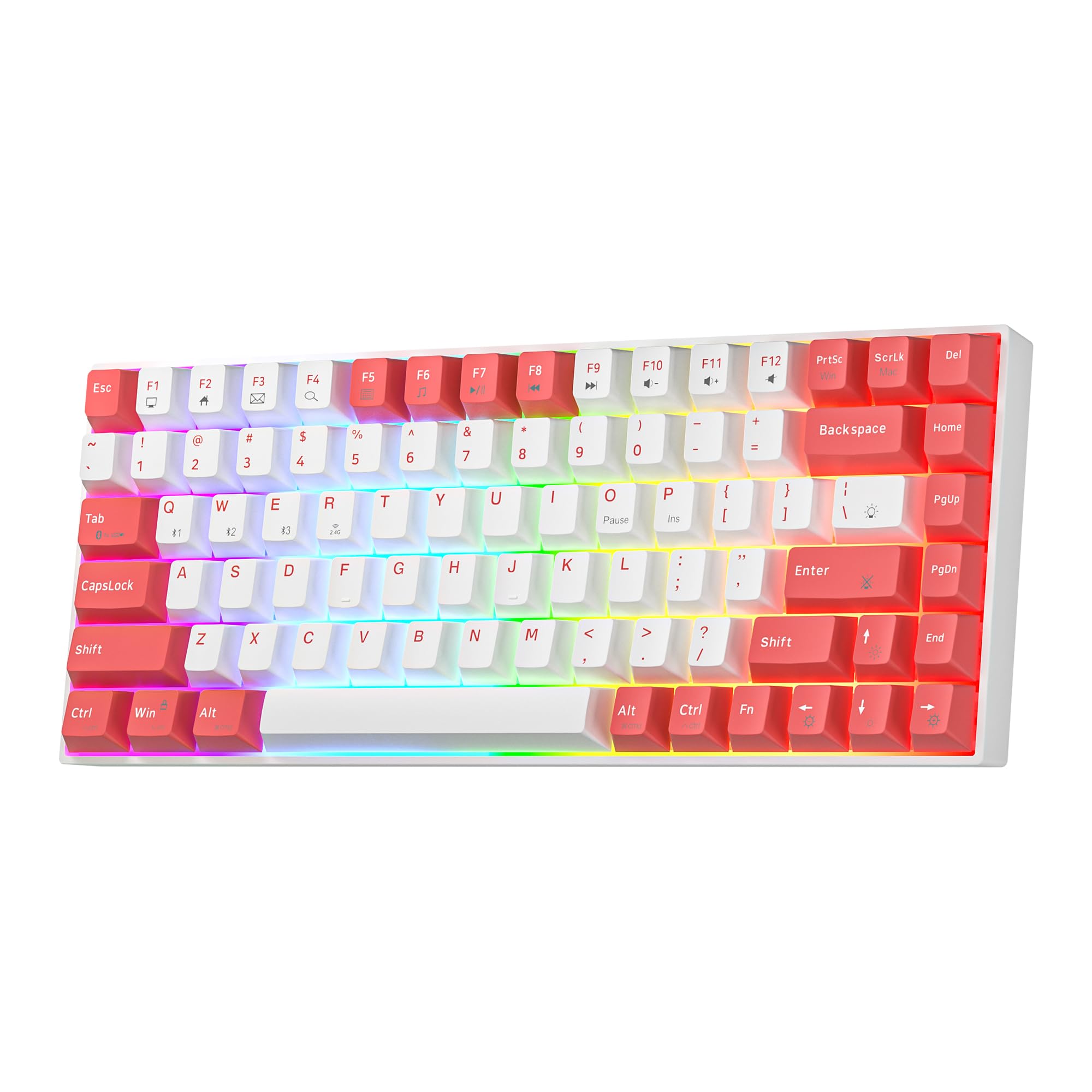 Amazon.com: Newmen GM840 Wireless Mechanical Keyboard,Wired