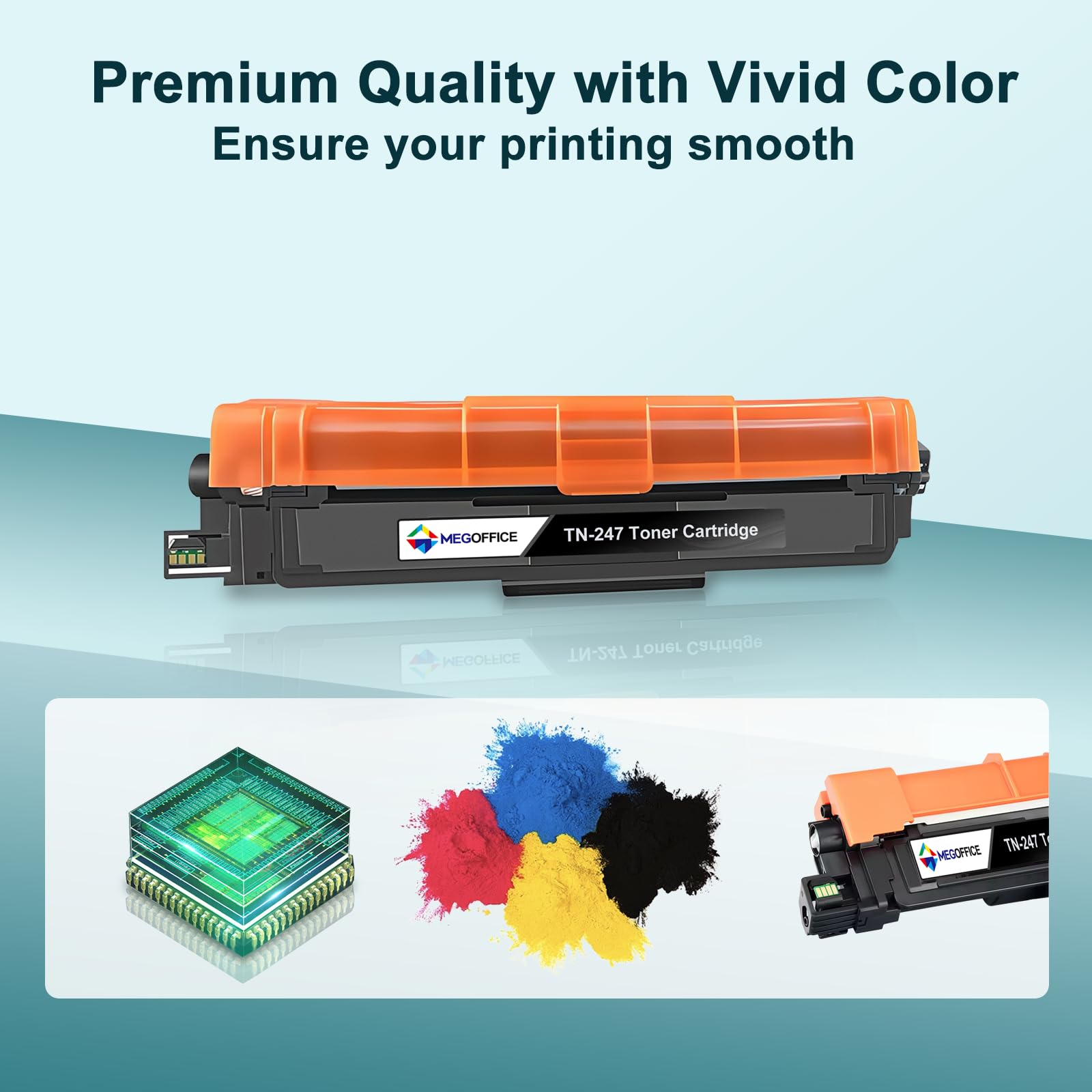 3x Toner kompatibel f r Brother TN-243 C M Y TN-247C TN-247M