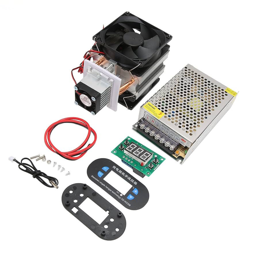 KEYENCE 冷却装置 #C8N10003 Amazon.co.jp: 熱電冷却方式、ペルチェ冷却方式 低騒音 急速冷却