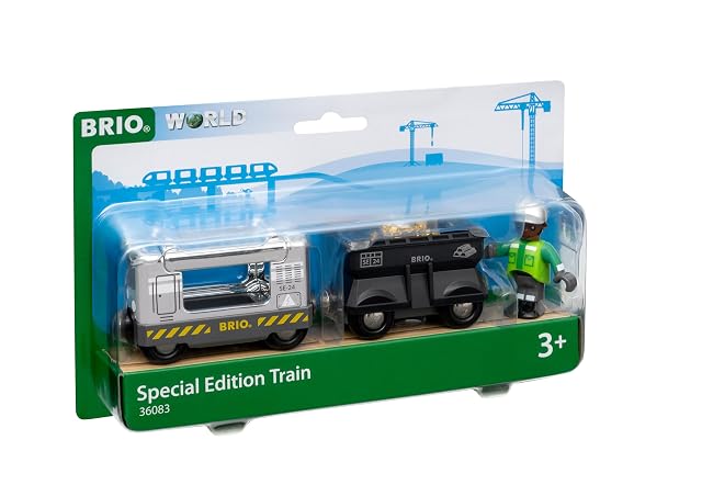 Foto 2 de 7 de BRIO World - 36083 Sondereditionszug 2024 - Zugset-Zubehör, Spielzeugeisenbahn für Kinder AB 3 Jahren