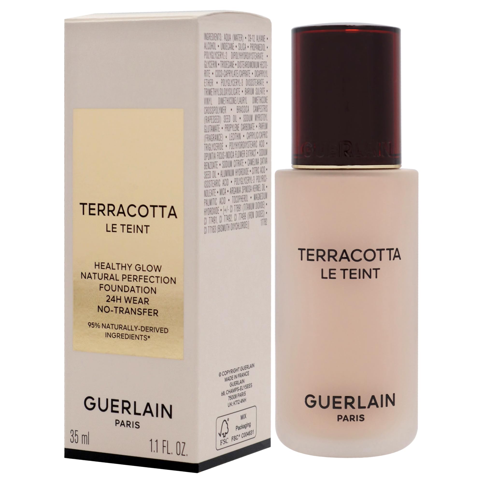Terracotta Le Teint Foundation – 1N neutral von Guerlain for Women – 31,2 g Foundation
