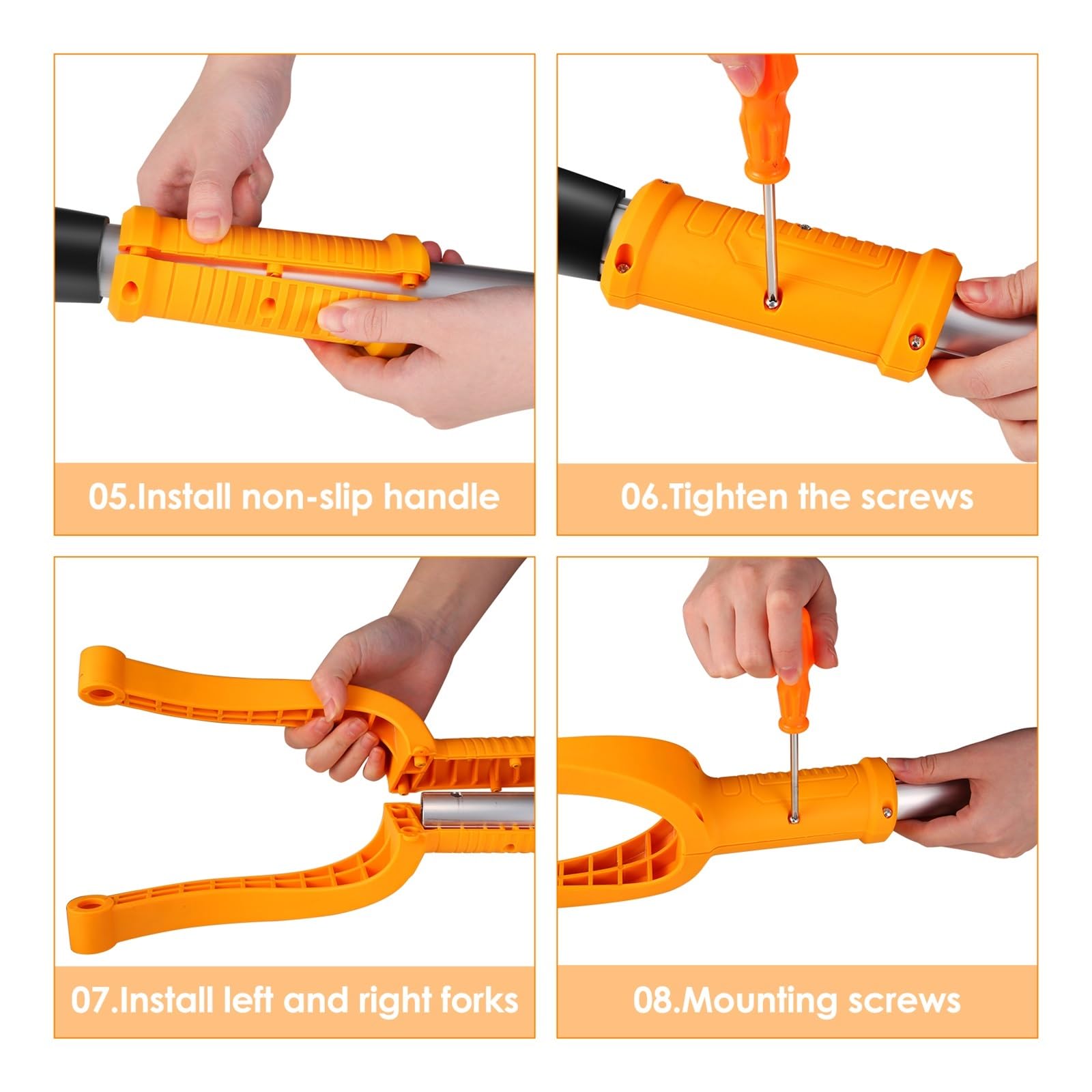 Lijadora de Pared, Poste de pared de paleta de mortero de cemento de hormigón for accesorio de máquina alisadora de pared de paleta de mortero de cemento de hormigón eléctrico(Yellow)