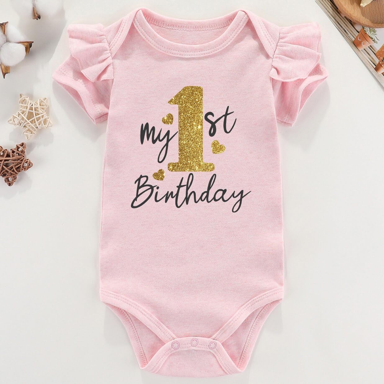 Love Nana Papa Baby Boy Clothes Unisex Funny Baby Girl Baby Bodysuit 0-3 months - Image 2