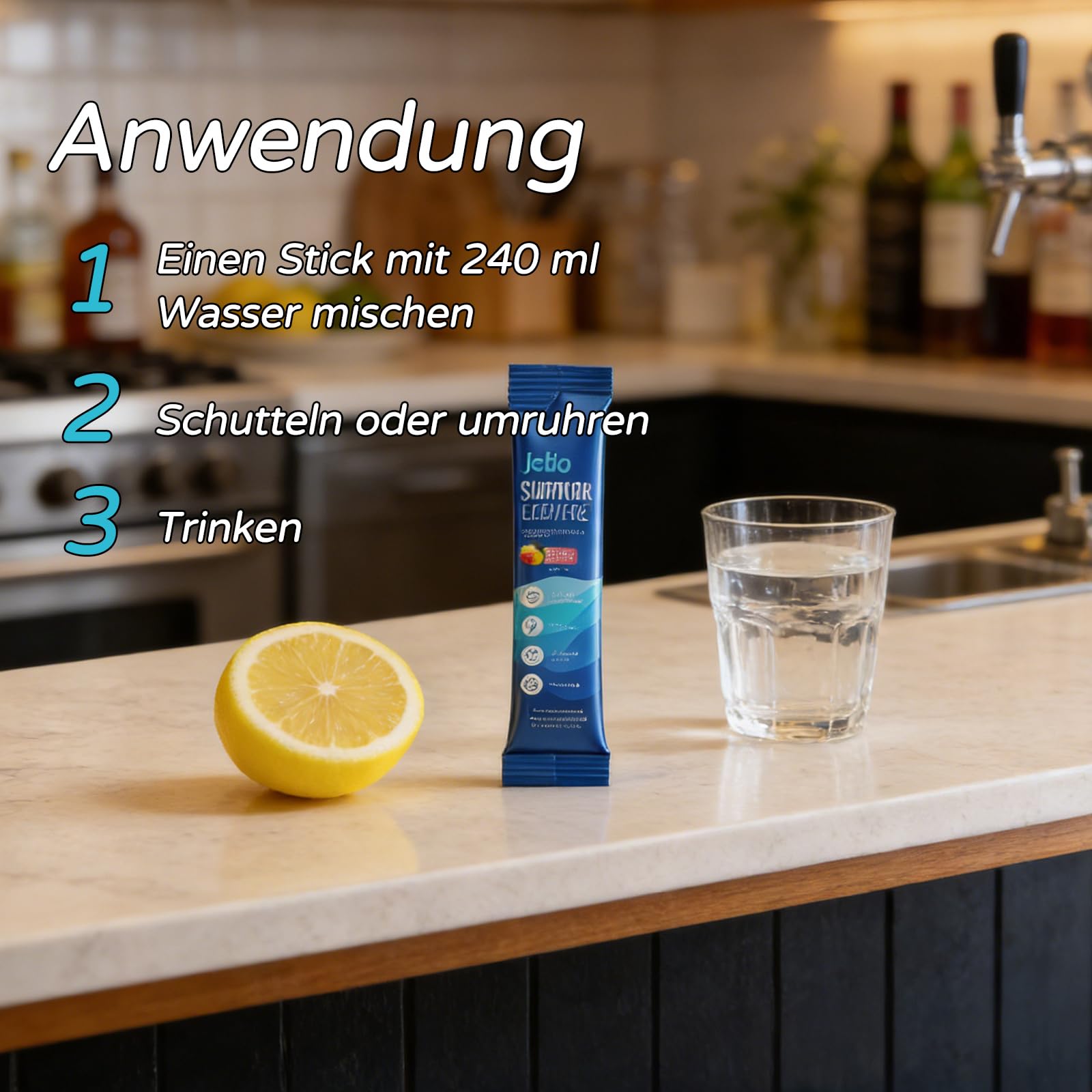 Pulver, Cortisol Senken Abnehmen (1 Beutel) | Upgrade 20 Stück Procalm Pulver, Konzentration Steigern, Stress Natürlich Reduzieren, Cortisol Balance, für Männer und Frauen