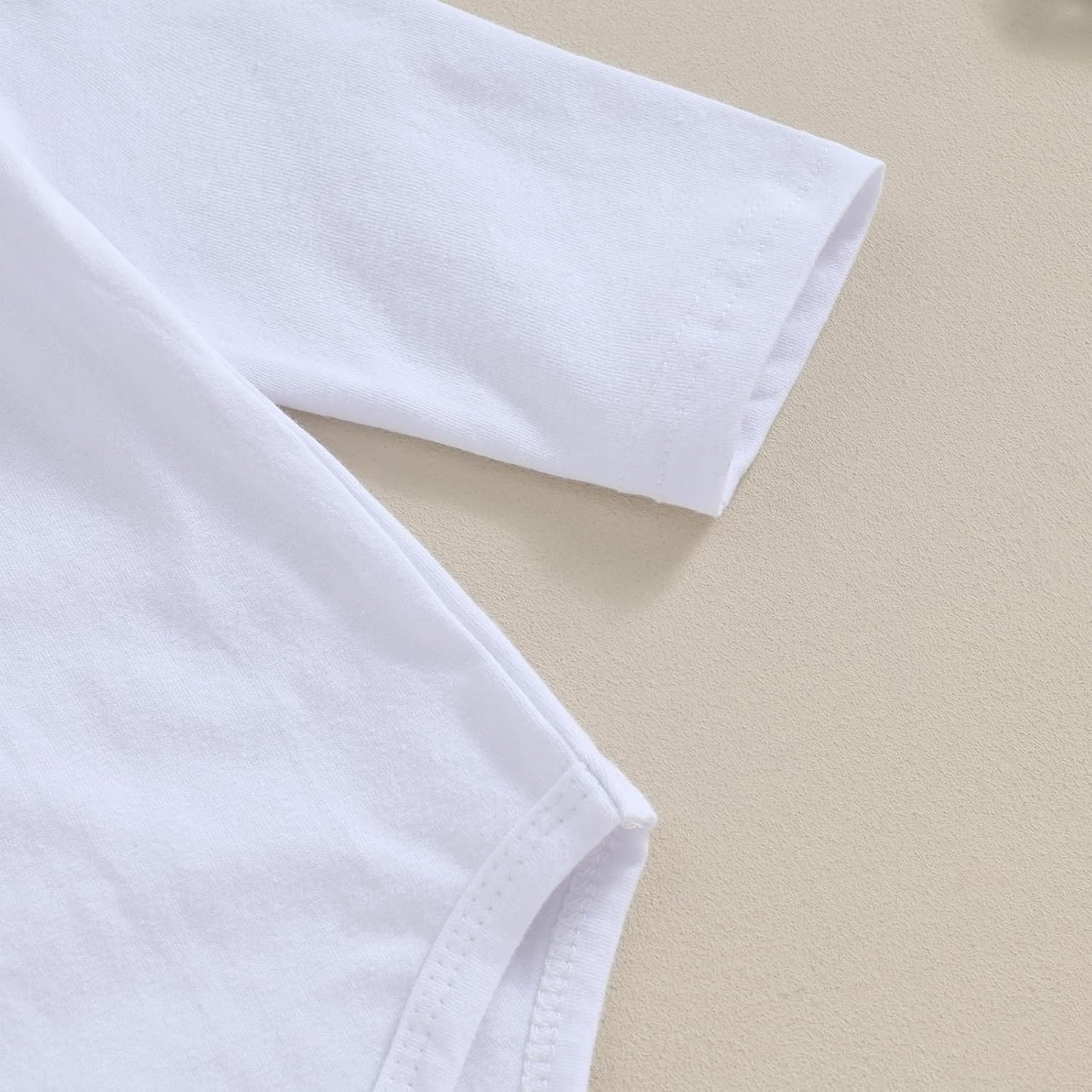 Twopumpkin Easter Baby Boy Outfit Newborn Long Sleeve Bunny Lamb Onesie Romper+Pants+Hat Infant Toddler Clothes Set - Image 4