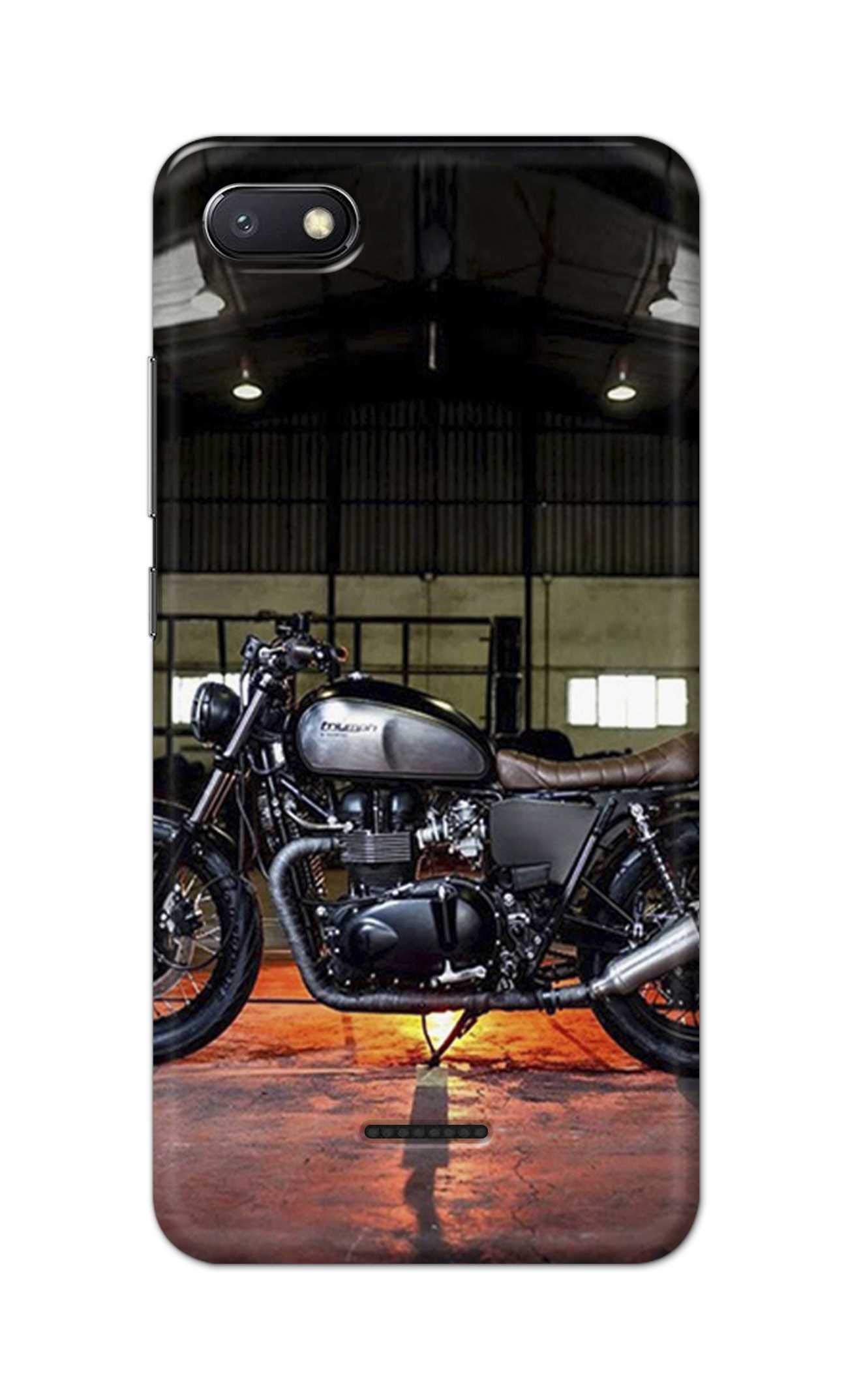 PRINTFIDAA Stylished Mens Racing Bike Printed Designer Hard Back Case Cover for Xiaomi Redmi 6A -(OY) DNL2012