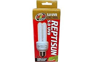 Zoo Med Reptisun 5.0 UVB Mini Compact Fluorescent (Pack of 2)