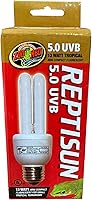 Vista 9 de Zoo Med reptisun 5.0 UVB Mini fluorescente compacta (13 vatios), 0