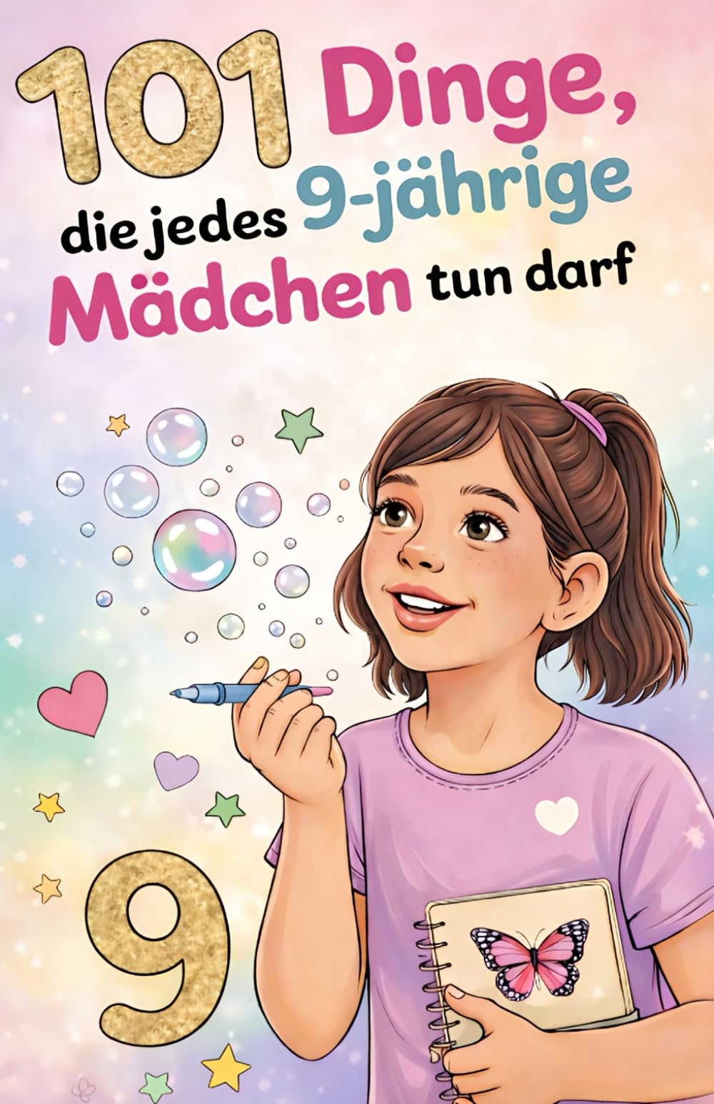 101 Dinge, die jedes 9-jährige Mädchen tun darf: Das inspirierende Geburtstagsgeschenk zum 9. Geburtstag – voller Mut, Freude und liebevoller Gedanken. (Wachsen mit Selbstvertrauen)
