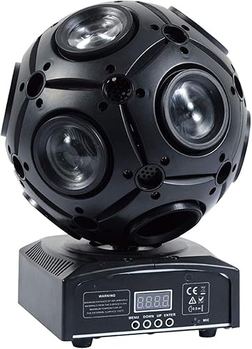 Miniatura 2 de Luces de fiesta de bola de discoteca 9 x 12 W RGBW 4 en 1 LED luces de discoteca estroboscópicas luces de baile luz de bola Dj luz de escenario