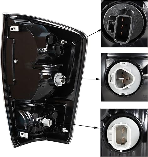 Miniatura 3 de labwork Reemplazo de luces traseras LH+RH para Toyota Tacoma 2016-2020 Conjunto de luces traseras de rotura trasera 8156004200 8155004200 para lado