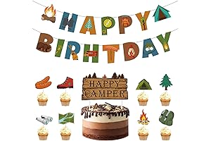 Camping Birthday Party Decoration Kit – Your Guide to an Unforgettable Celebration