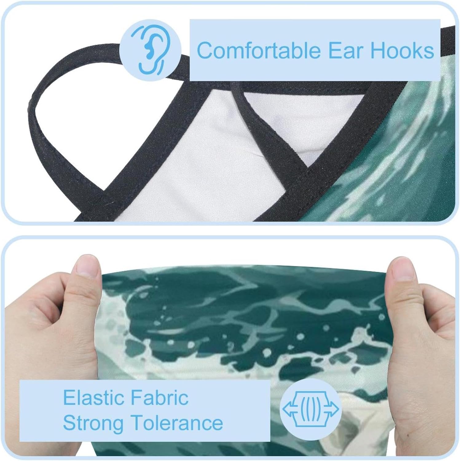 4 Pieces Palestine UV Protector Scarf, Summer Cooling Neck Gaiter for Men/Women
