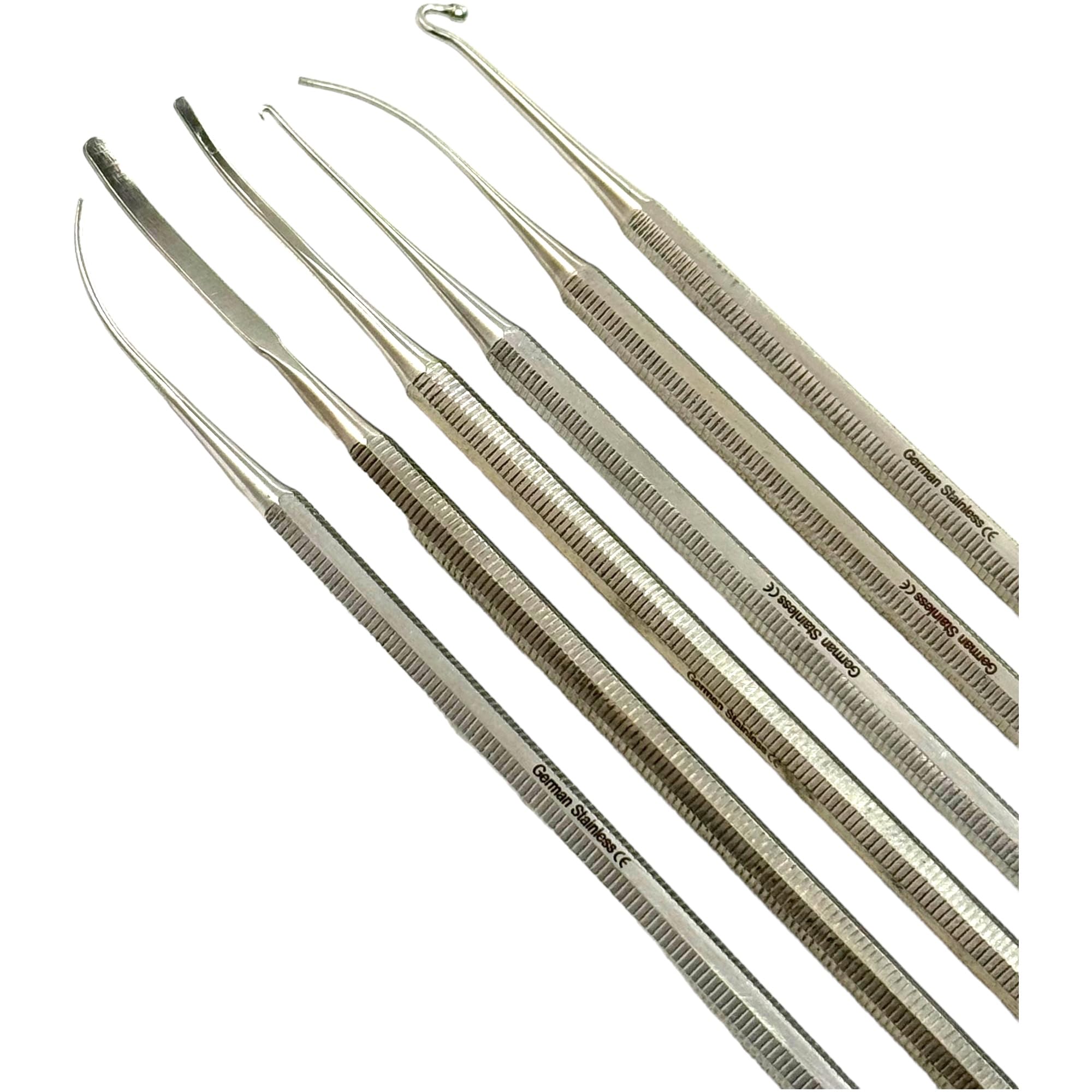 6 Piece Set Varady Skin Hook - German Stainless Steel | Precise Retraction for Procedures
