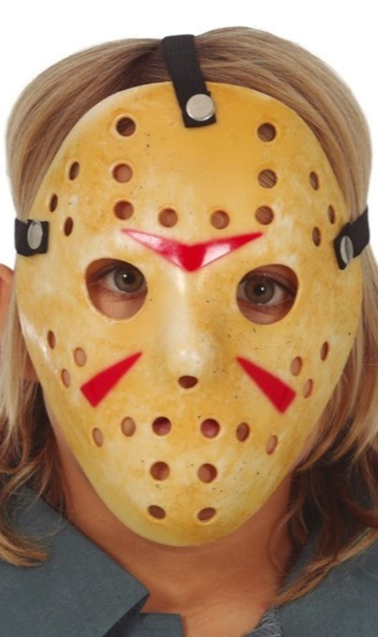 FIESTAS GUIRCA PVC Kids Killer Hockey Player Mask
