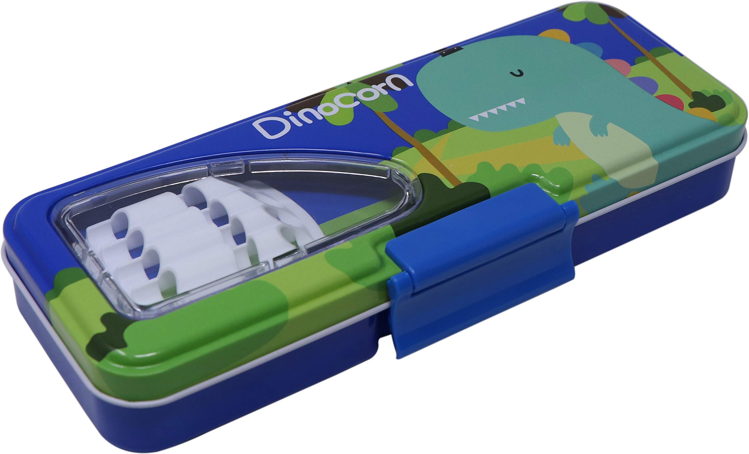 Buy QIPS by HMI Metal Pencil Box with Pencil Holder and Multi Level