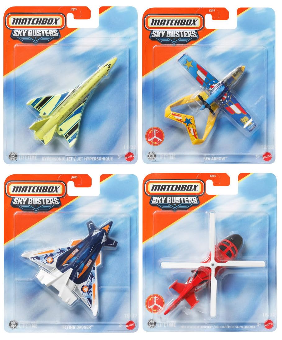 Amazon.co.jp: Matchbox Sky Busters ダイキャスト航空機コレクション