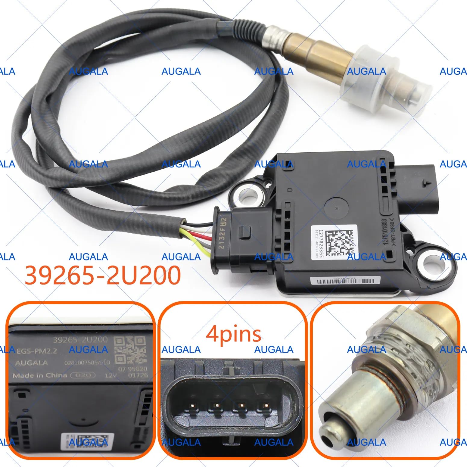 Sensore di particolato PM per Auto 39265-2U200 per Hyundai, Tucson, Kia, Sportage 16 CRDI