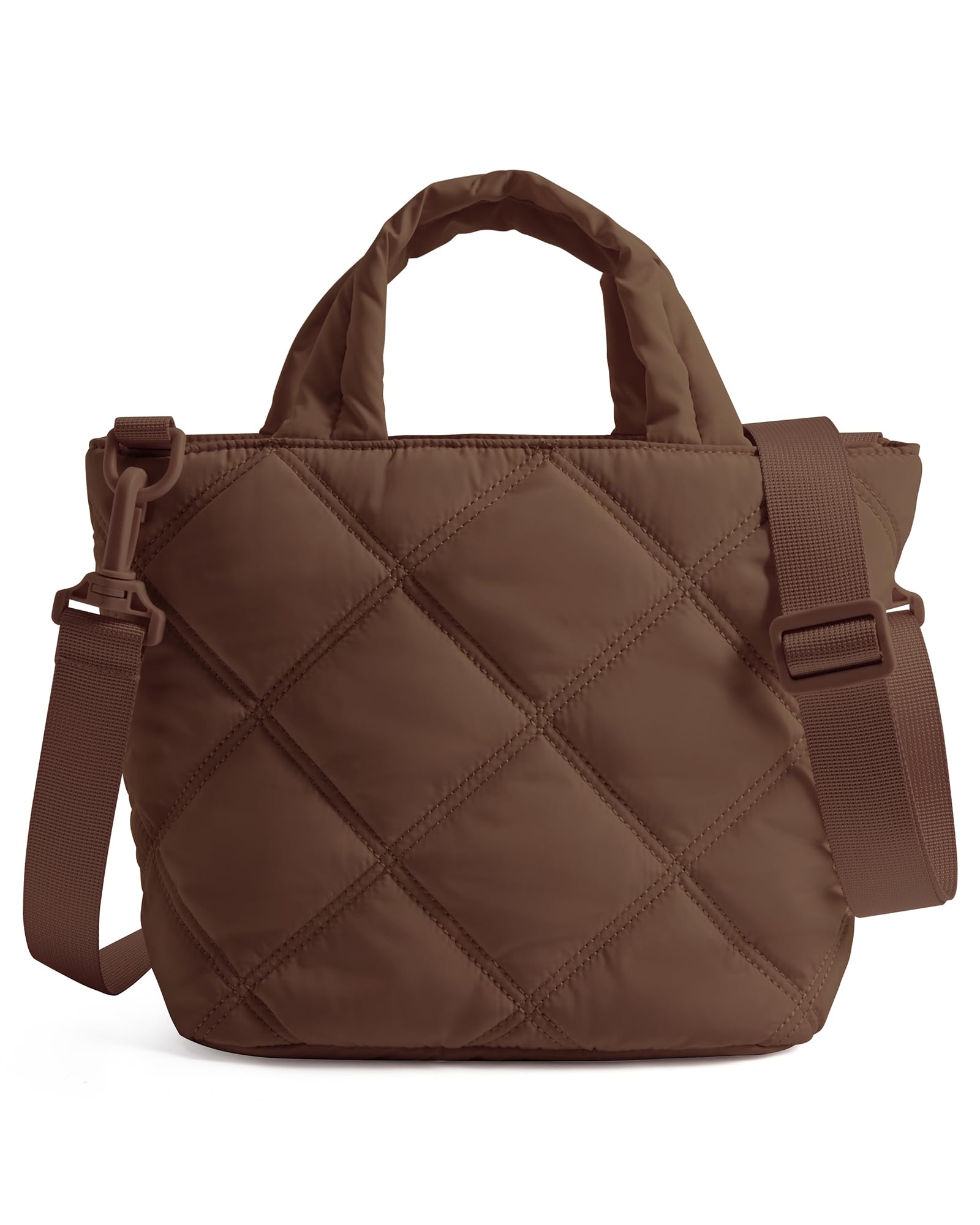BAGSMART Crossbody Bags for Women, Lightweight Purses for Women, Quilted Puffer Tote Handbags for Daily Use,Shop,Travel