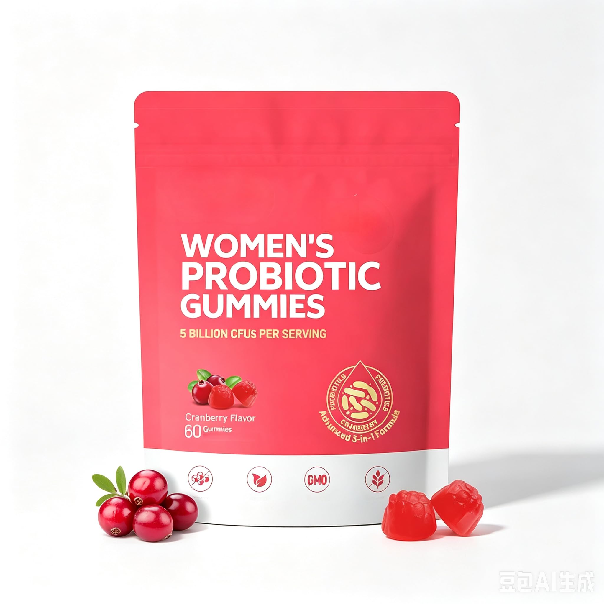 Gomme probiotiche da donna
