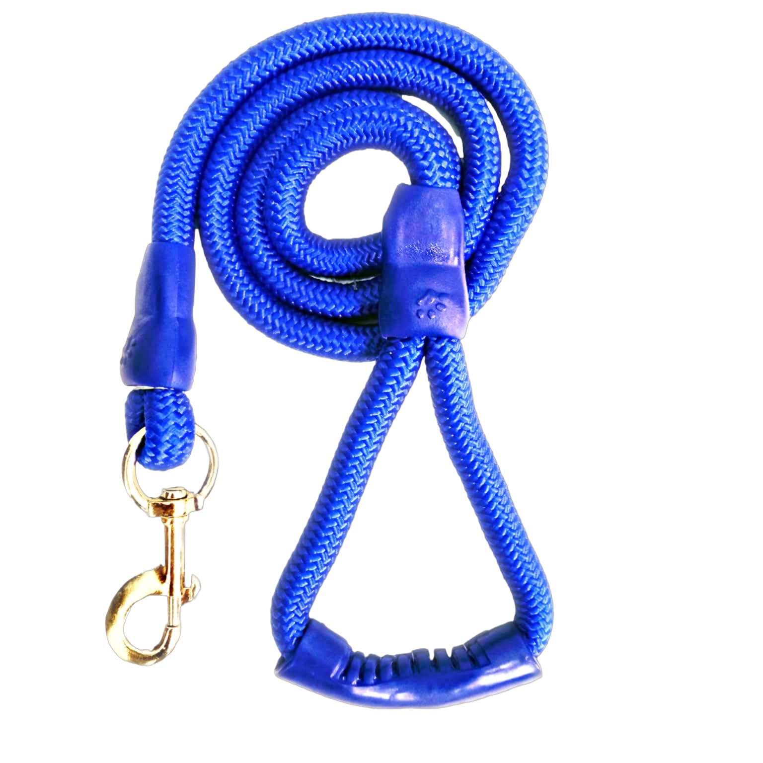 JAPIN Heavy Duty Rope Dog Leash,Nylon Pet Leash, Soft Padded Handle Thick Lead Leash for Large Medium Dogs Small Puppy (Blue) (B0C5J3VR8J) Amazon Price History, Amazon Price Tracker