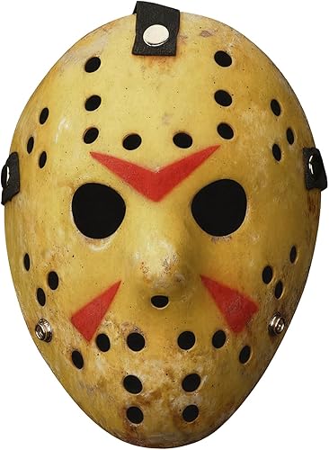 Máscara de Halloween aterradora para adultos, máscara de hockey, accesorio para disfraz de asesino de slasher