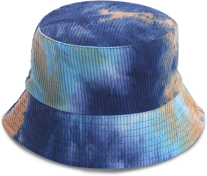 Cappello a secchiello invernale da donna, in velluto a righe, colorato,  reversibile, con tintura : Amazon.it: Abbigliamento