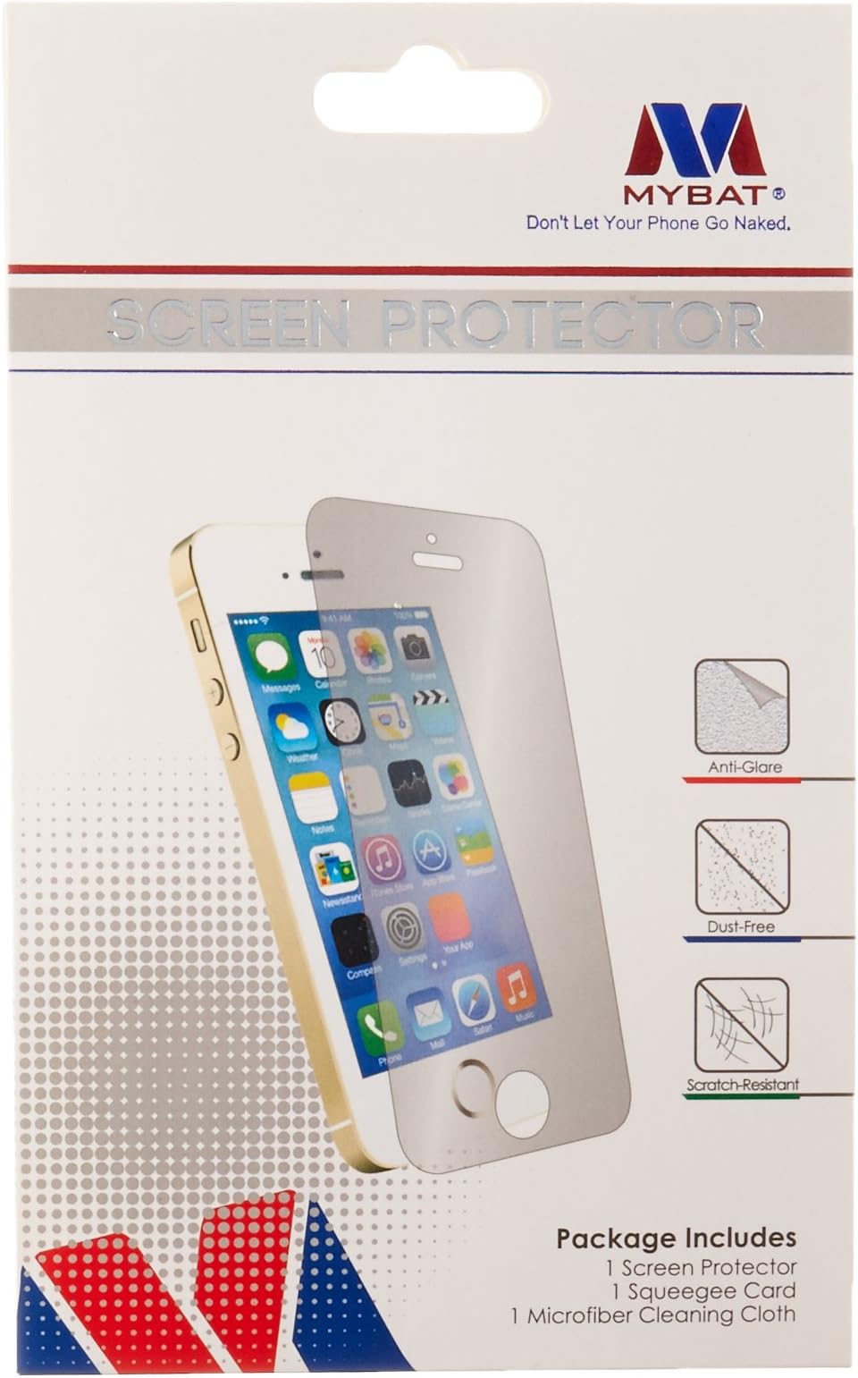 MyBatScreen Protector for Coolpad 5560s (Arise) - Retail Packaging - Clear