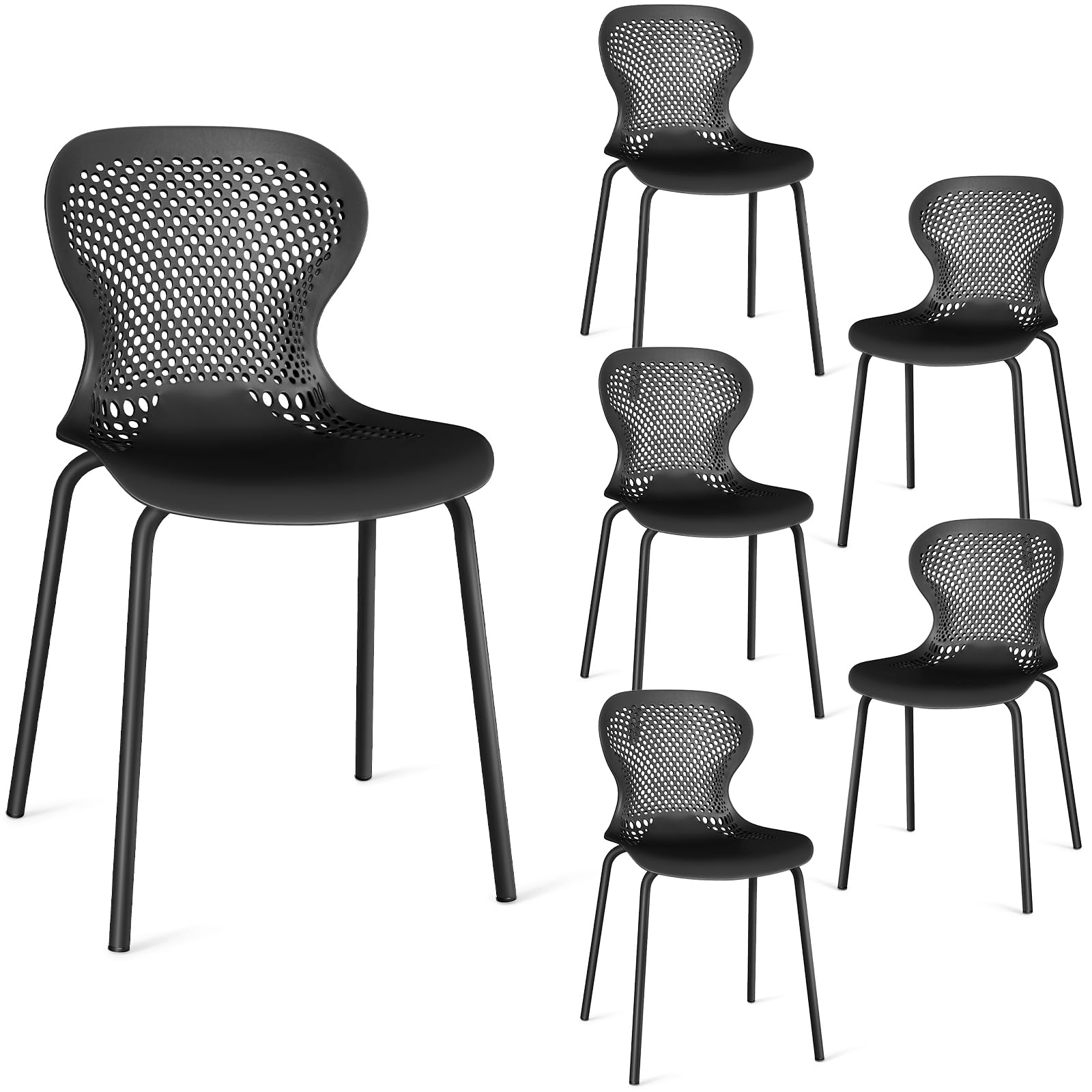 jijian lot de 6 chaises salle à manger