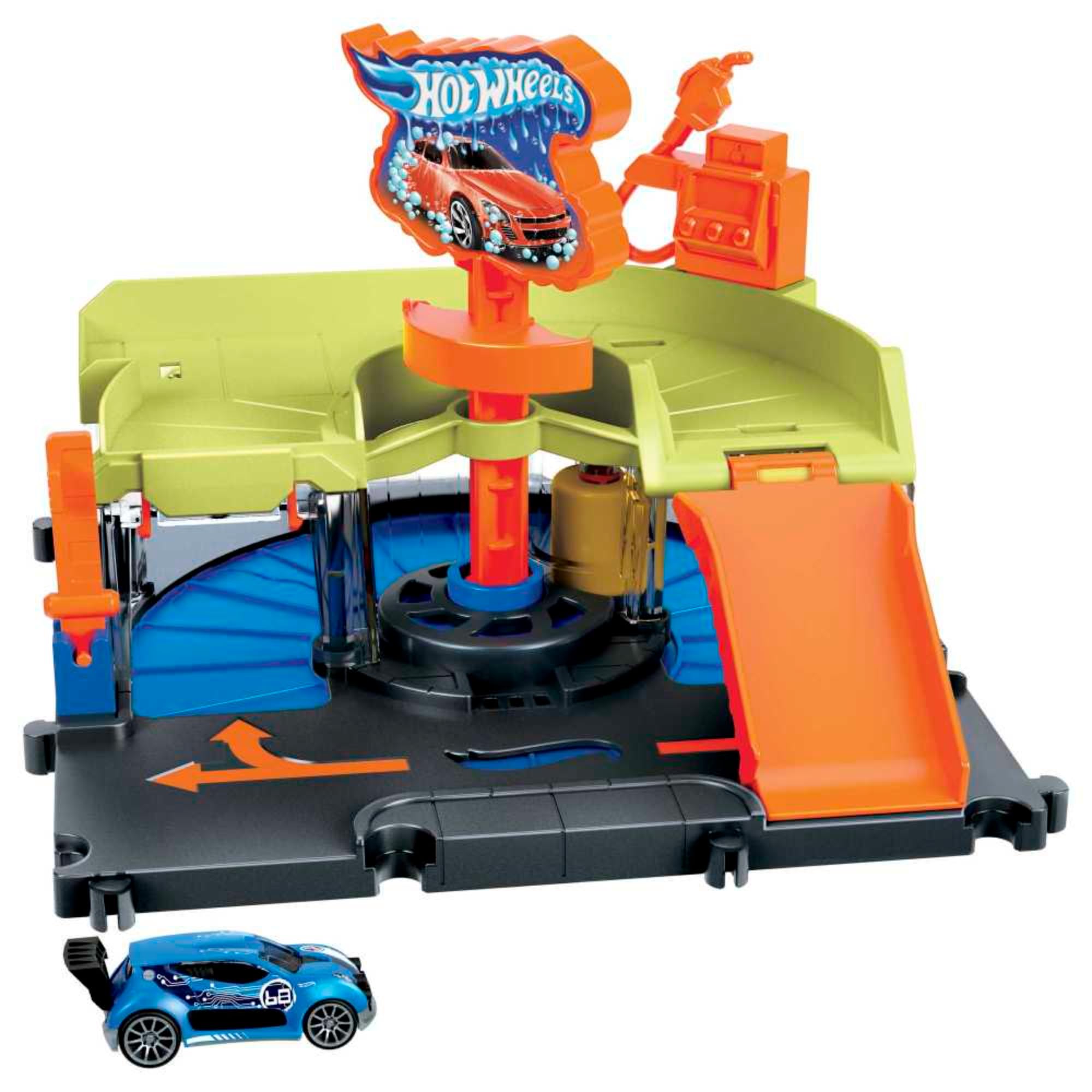 Mattel Hot Wheels City Centre Ville Assortiment de Pistes pour Voitures de Jouet HDR24