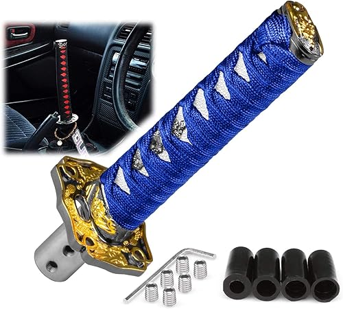 Vista 23 de EZAUTOWRAP Espada Samurai 5.9 pulgadas., 15cm, Rojo blanco Blanco rojo