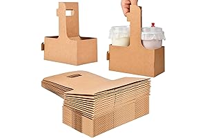 Supkiir Cup Carrier: 40-Pack 2-Cup Drink Carrier