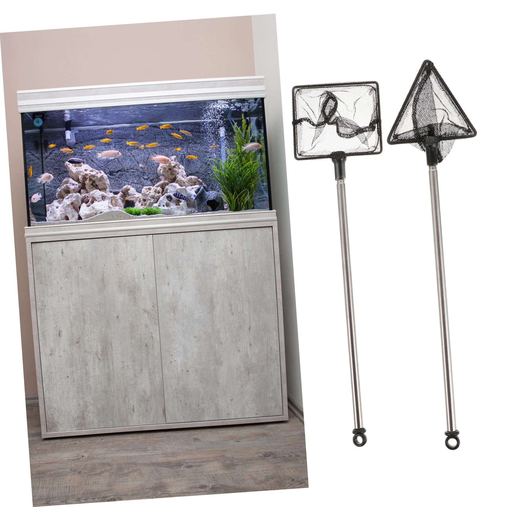 Toyvian Rete Telescopica Branchia Telescopico Rete Da Pesca Telescopica Pieghevole Netto Reti Pescare Guadino Rete Per Il Rilascio Delle Catture Rete Da Immersione Telescopica Lega Black