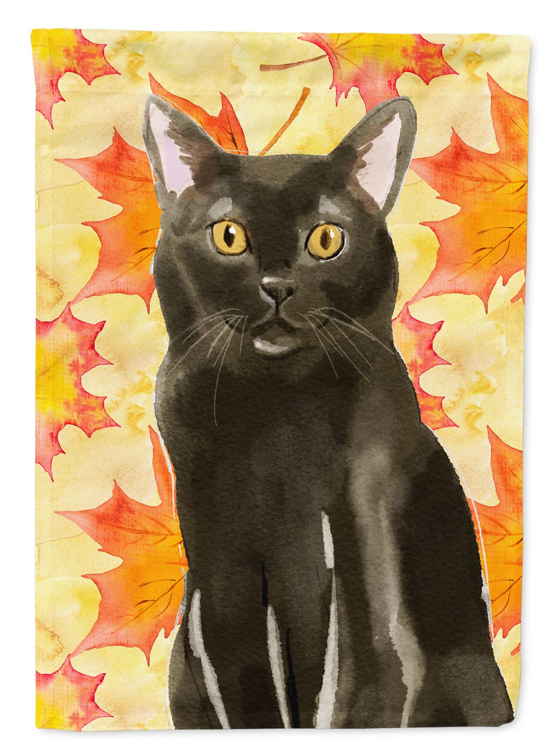 Drapeau Bombay Fall Leaves Caroline's Treasures CK3077CHF grand format multicolore pour maison